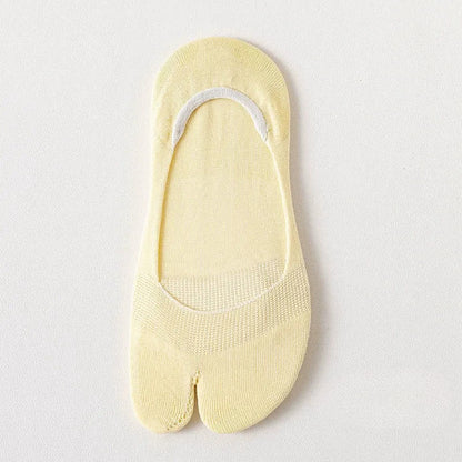 Soft No Show Socks(3 Pairs) - Yellow - EU36-39(US3-6) - image 7