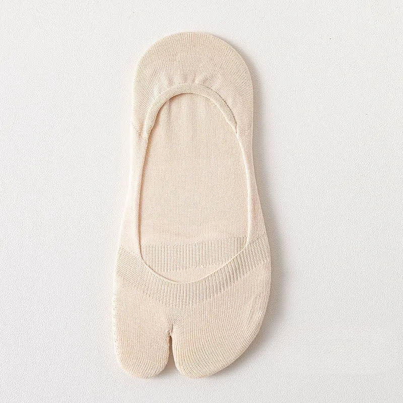 Soft No Show Socks(3 Pairs) - Beige - EU36-39(US3-6) - image 10