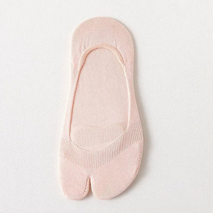 Soft No Show Socks(3 Pairs) - Pink - EU36-39(US3-6) - image 9