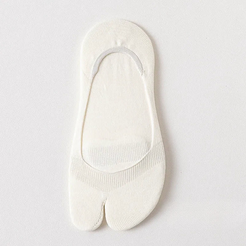 Soft No Show Socks(3 Pairs) - Milky White - EU36-39(US3-6) - image 8