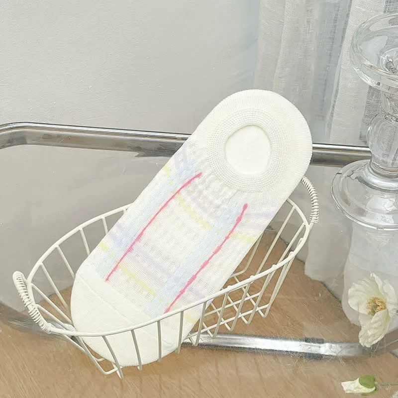 Cute Breathable No Show Socks (5 Pairs) - B - EU36-39(US3-6) - image 10
