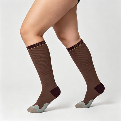 Varsity Stripe Compression Socks(2 Pairs) - image 2