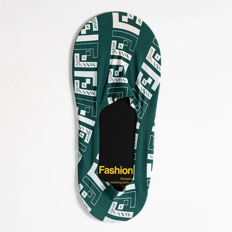 Playful Cartoon Animal Print No Show Socks(7 Pairs) - F - EU39-44(US6-10) - image 16