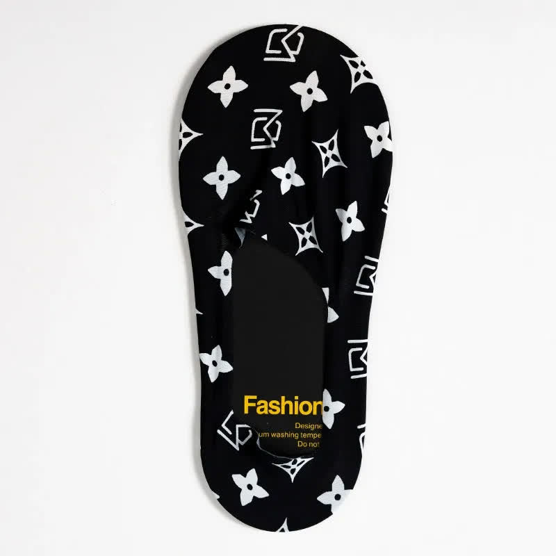 Playful Cartoon Animal Print No Show Socks(7 Pairs) - G - EU39-44(US6-10) - image 8