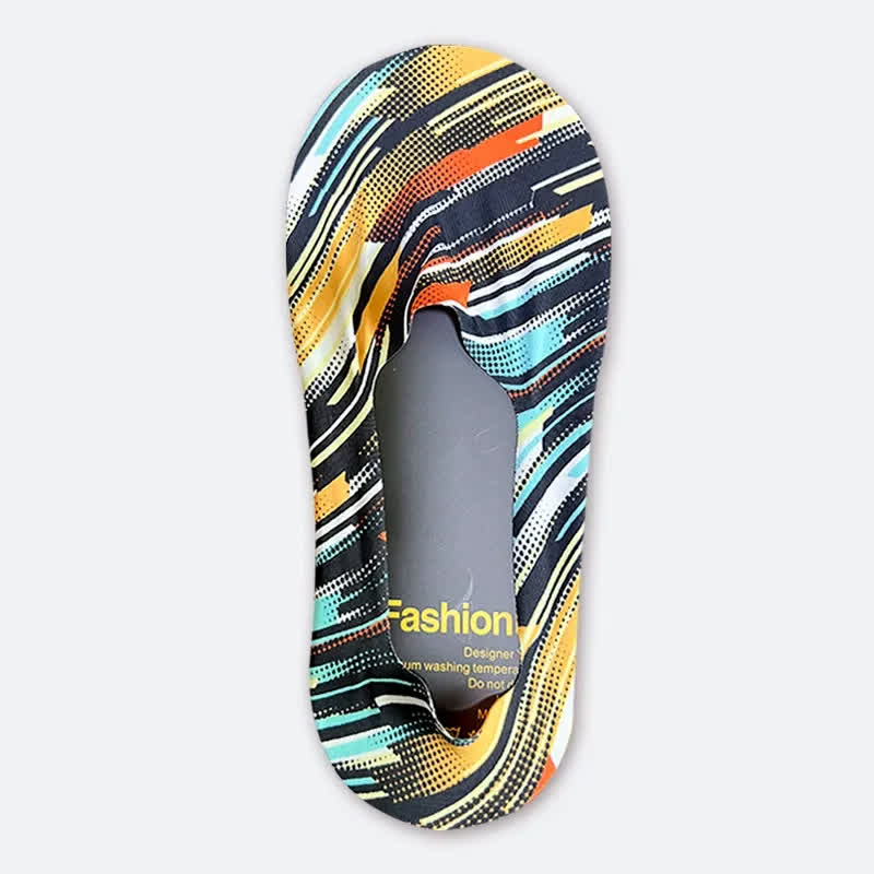 Playful Cartoon Animal Print No Show Socks(7 Pairs) - N - EU39-44(US6-10) - image 11