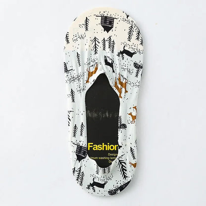Graffiti No Show Socks(7 Pairs) - I - EU39-44(US6-10) - image 8