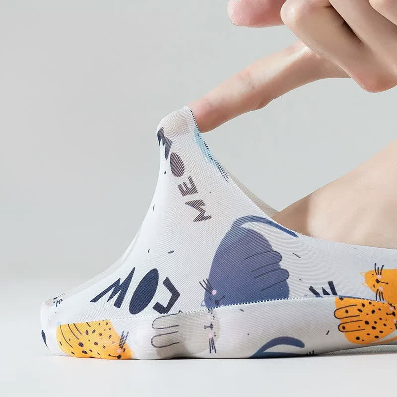 Graffiti No Show Socks(7 Pairs) - image 1