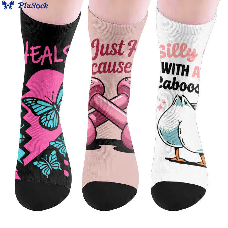 Alphabet Fitness Socks - image 0