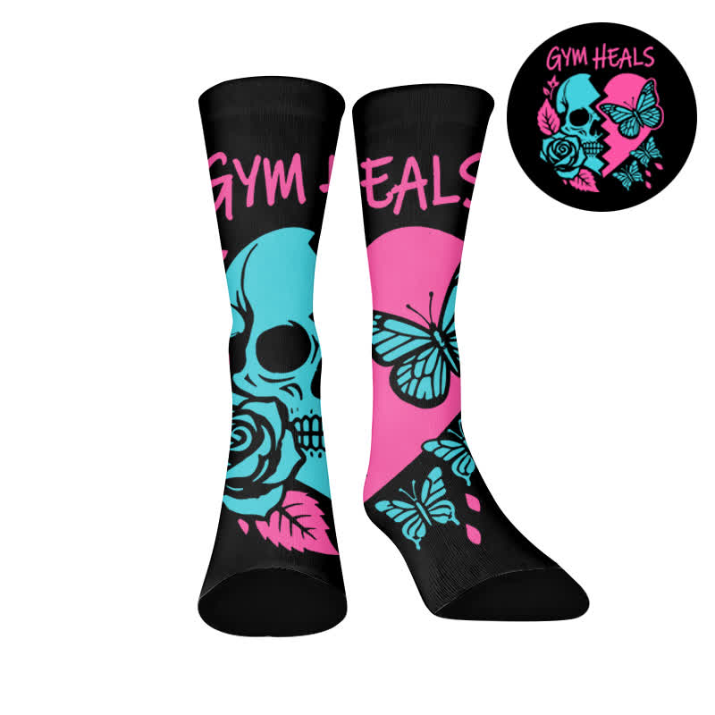 Alphabet Fitness Socks - image 7