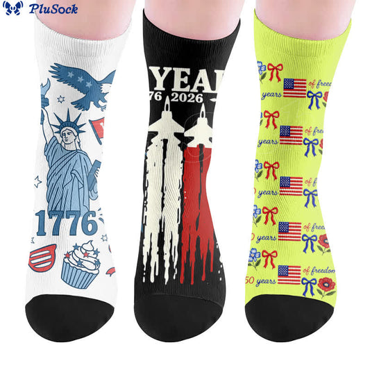 Flag letters Socks - image 0