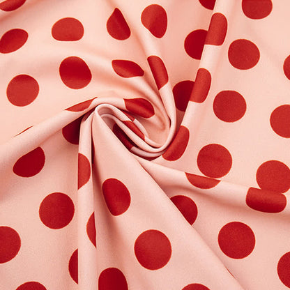 Blush Polka Dot Skirted Swimwear - image 9