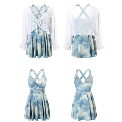 Ocean Mist Ruched Swimwear - image 10