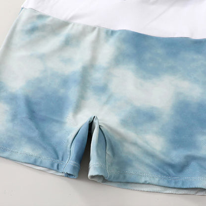 Tie Dye Swim Dress Cover Up Set - image 7