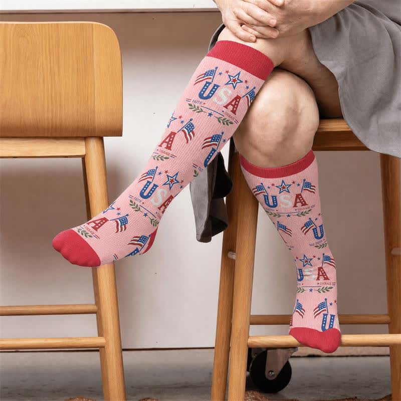 Plus Size Eagle Standard Compression Socks - image 2