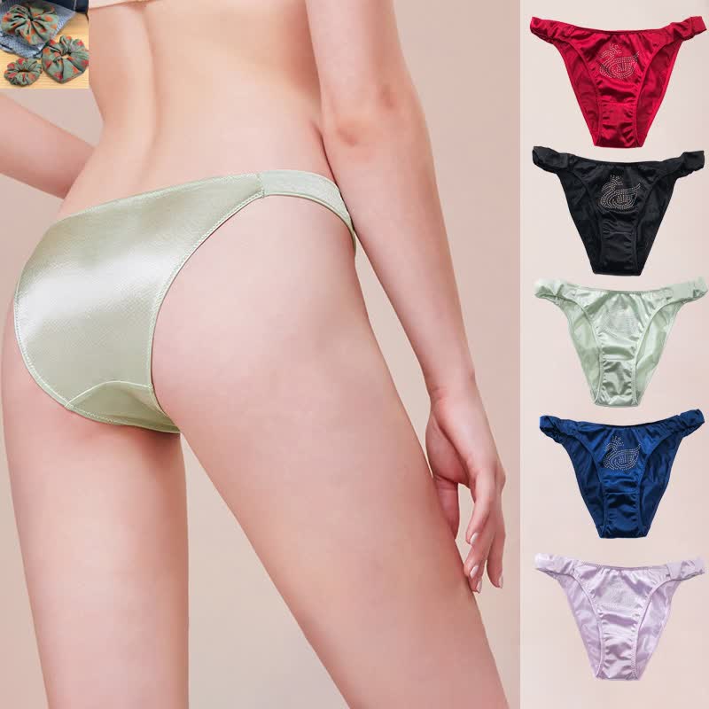 Satin Shine Low Rise Panties(3 Packs) - image 0