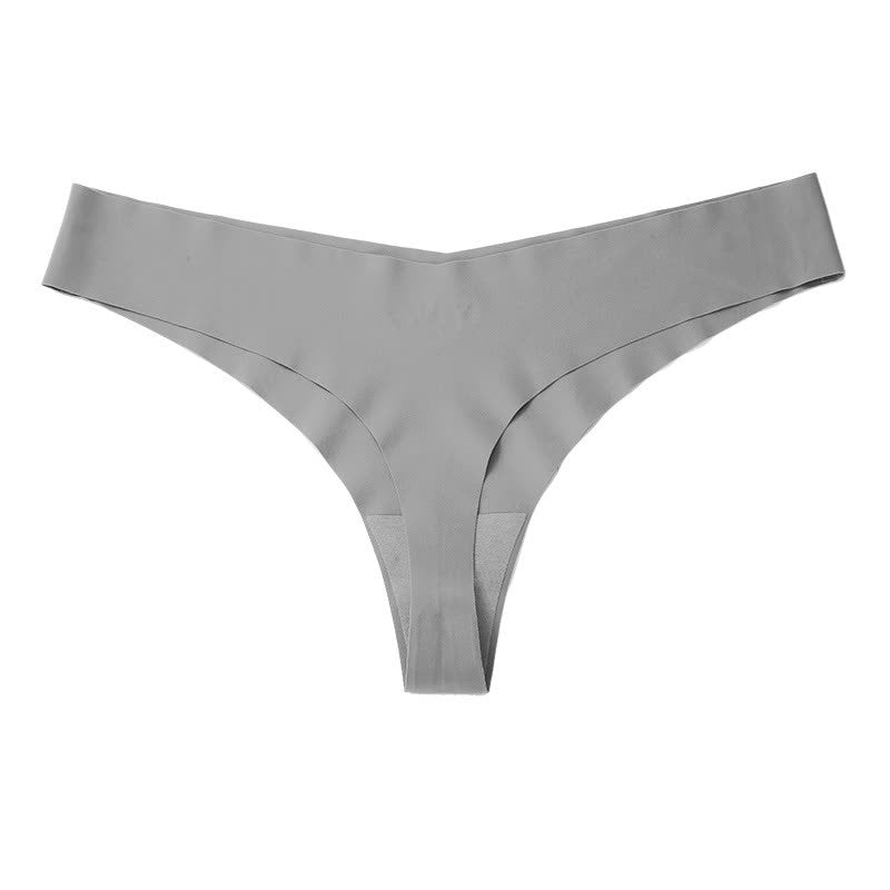 Smooth Low Rise Seamless Panties(3 Packs) - Grey - XXL - image 22