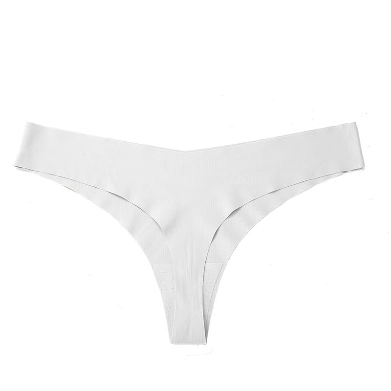 Smooth Low Rise Seamless Panties(3 Packs) - White - XXL - image 15