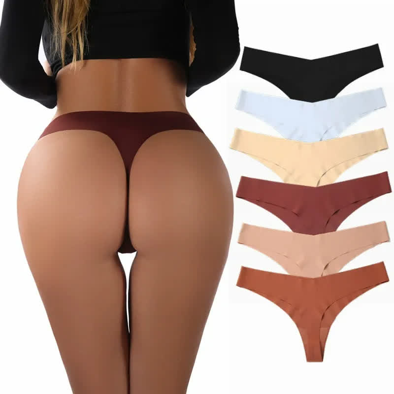 Smooth Low Rise Seamless Panties(3 Packs) - image 0