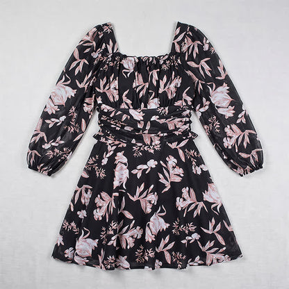 Floral Square Neck Swimwear - image 8