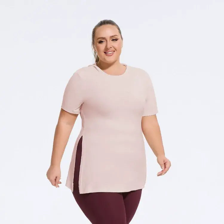 Plus Size Side-Slit Everyday Top - image 4