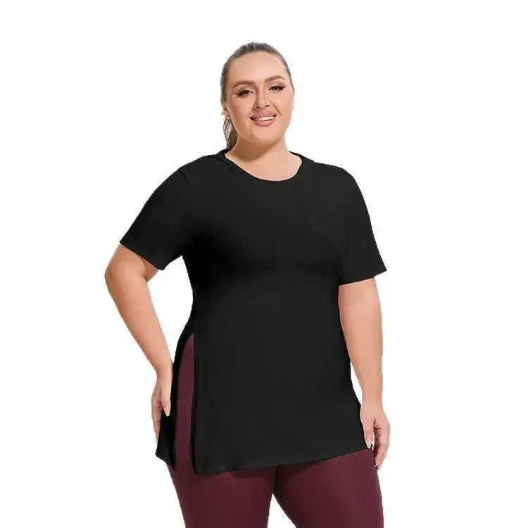 Plus Size Side-Slit Everyday Top - image 3