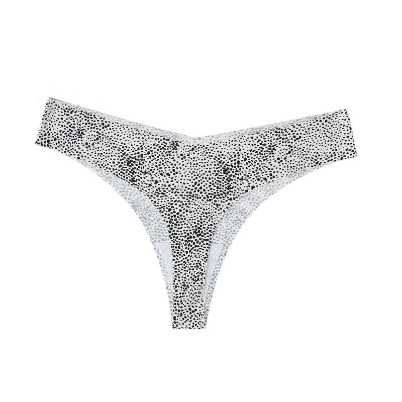 Wild Zebra V Cut Panties(4 Packs) - Black - XL - image 9