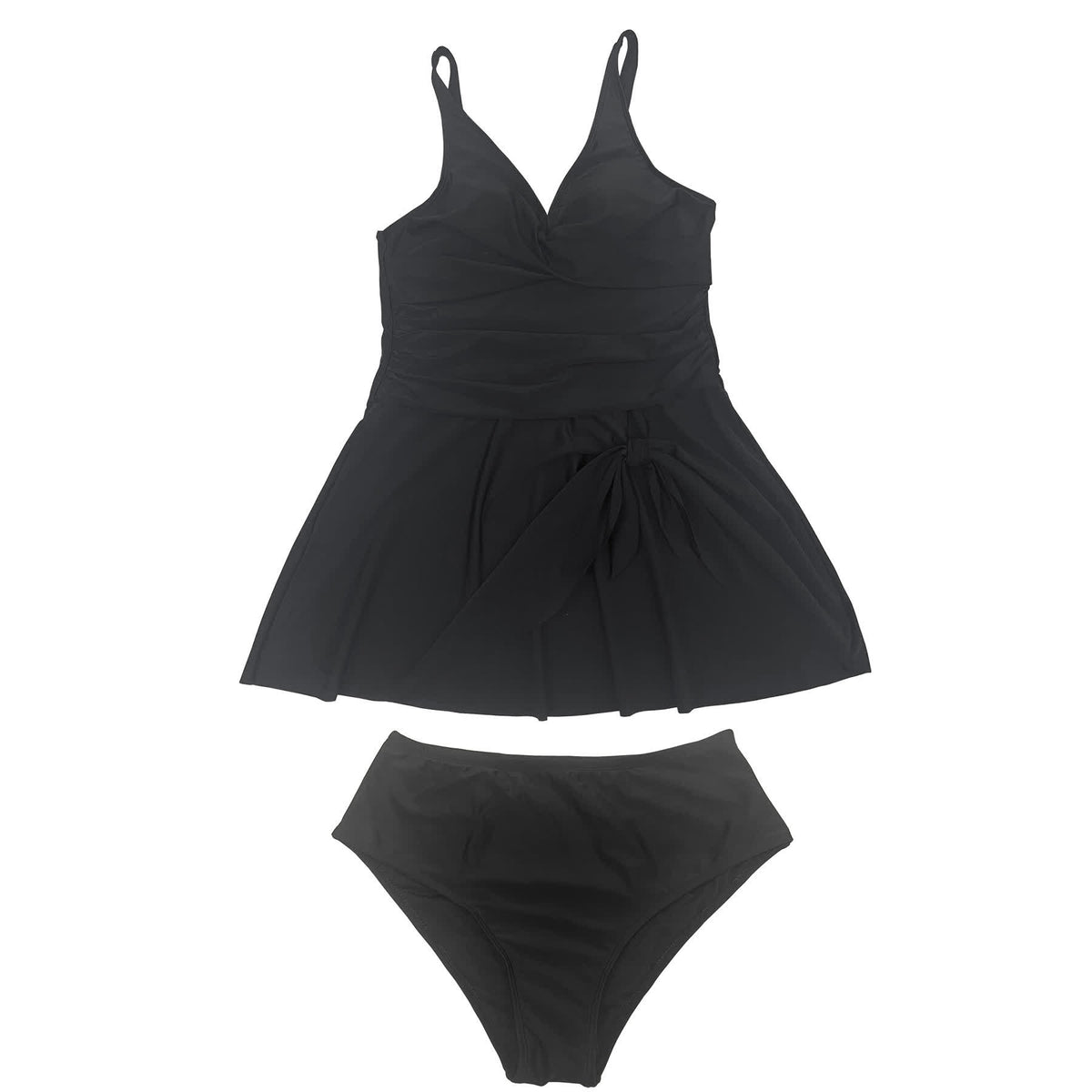 Floral Two-Piece Swim Dress Set - image 7