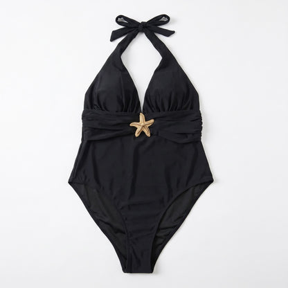 One-Piece Swimsuit with Cover-Up Skirt - image 7