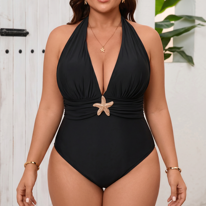 One-Piece Swimsuit with Cover-Up Skirt - image 4