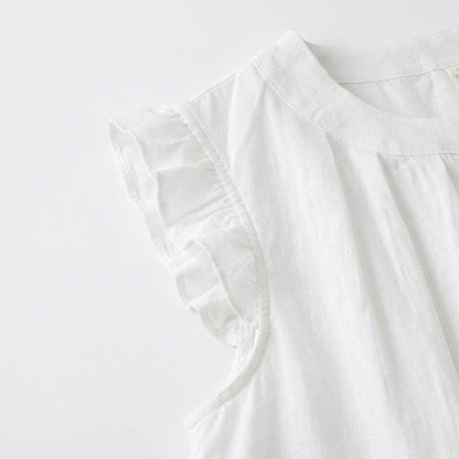 Plus Size Ruffle Trim Sleeveless Blouse - image 10