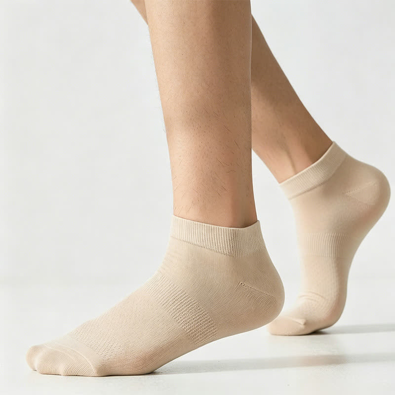 Air Mesh Sheer Ankle Socks(3 Pairs) - image 2