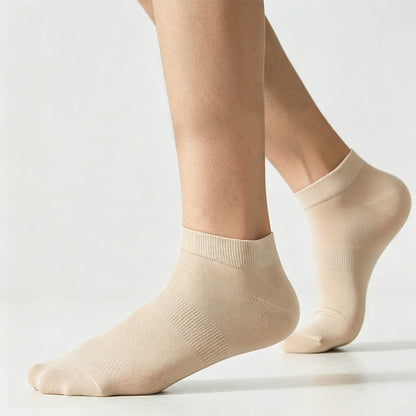 Air Mesh Sheer Ankle Socks(3 Pairs) - image 2