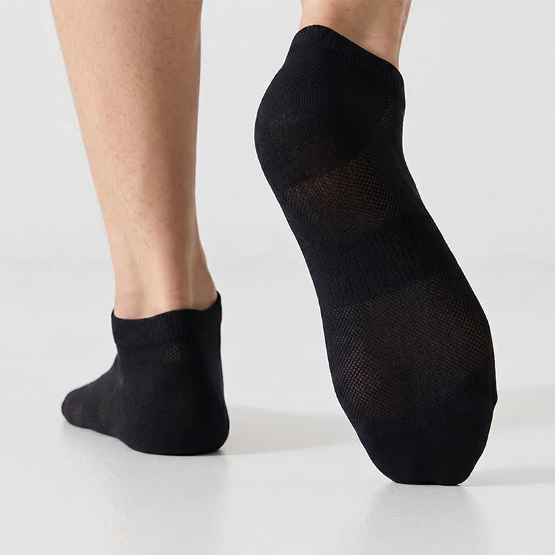Air Mesh Sheer Ankle Socks(3 Pairs) - image 4
