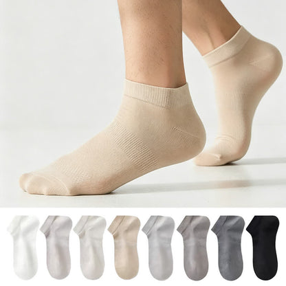 Air Mesh Sheer Ankle Socks(3 Pairs) - image 0