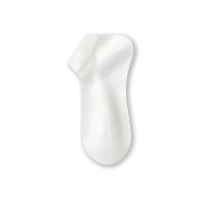 Air Mesh Sheer Ankle Socks(3 Pairs) - Milk White - image 6