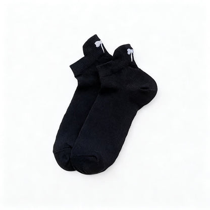 Airy Mesh Low Cut Socks(6 Pairs) - Black - EU36-40(US3-7) - image 3