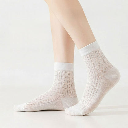 Breathable Air Mesh Quarter Socks(7 Pairs) - image 1