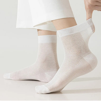 Air Mesh Quarter Socks(6 Pairs) - image 2