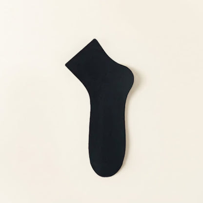 Sheer Mesh Ankle Socks(5 Pairs) - Black - EU40-44(US7-10) - image 6