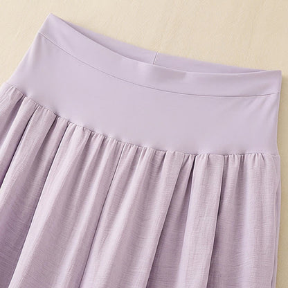 High Waist Draped Wide Leg Pants - image 5