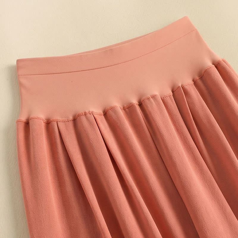 High Waist Draped Wide Leg Pants - image 4