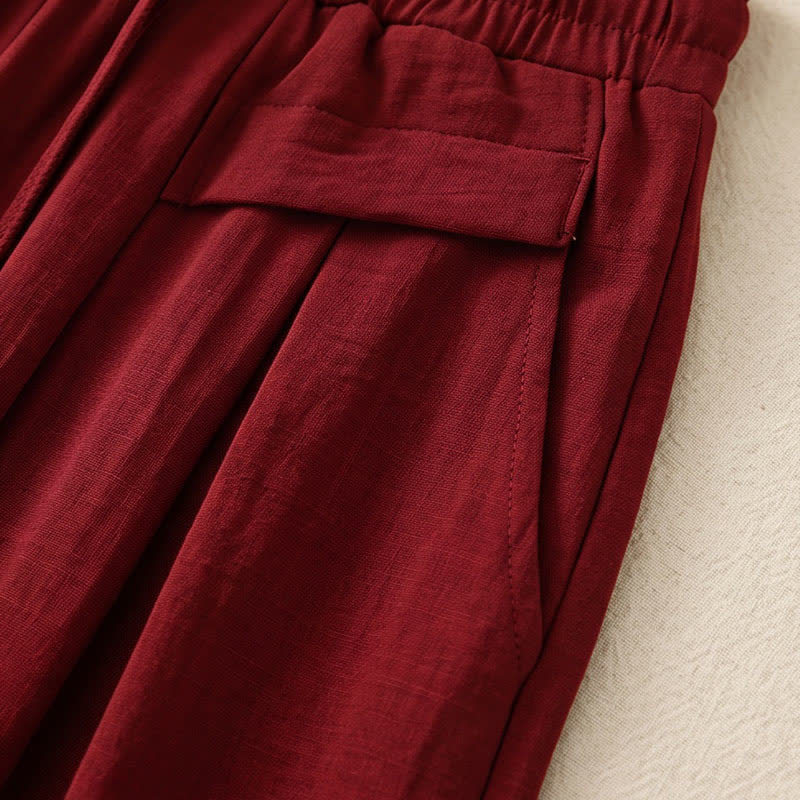 Soft Stretch Wide Leg Casual Pants - image 28