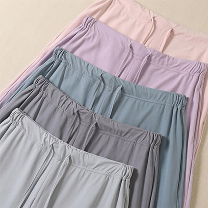 Ice Silk Drawstring Lounge Shorts - image 6