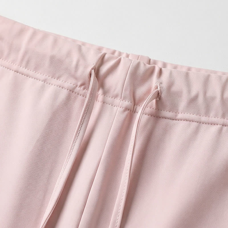 Ice Silk Drawstring Lounge Shorts - image 9