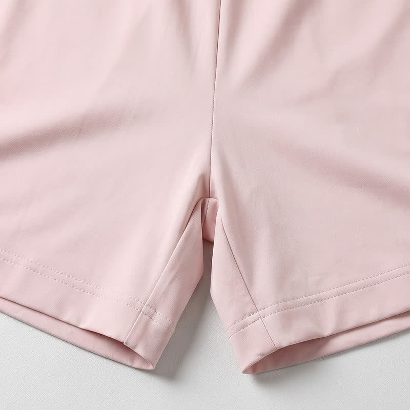 Ice Silk Drawstring Lounge Shorts - image 25