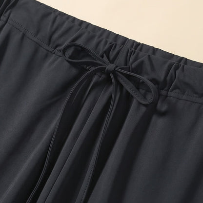 Ice Silk Drawstring Lounge Shorts - image 7