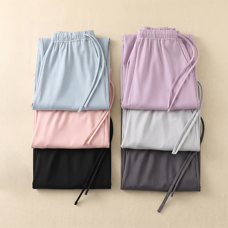 Ice Silk Drawstring Lounge Shorts - image 12