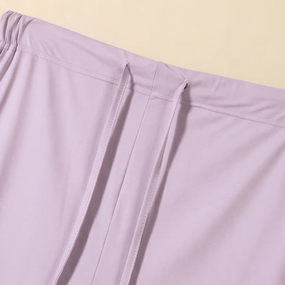 Ice Silk Drawstring Lounge Shorts - image 8