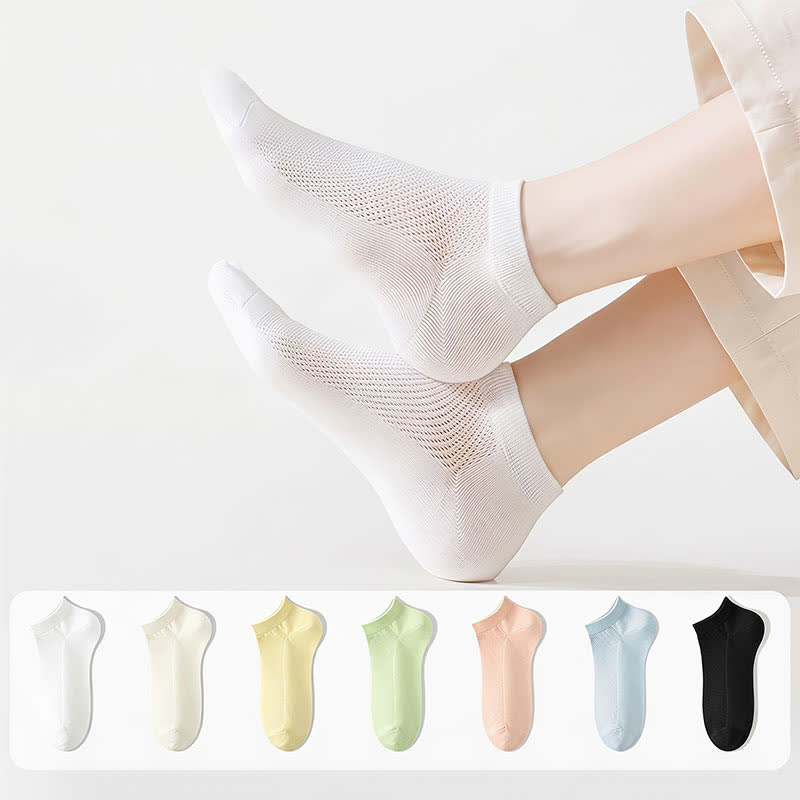 Breathable Mesh No Show Socks(10 Pairs) - image 0