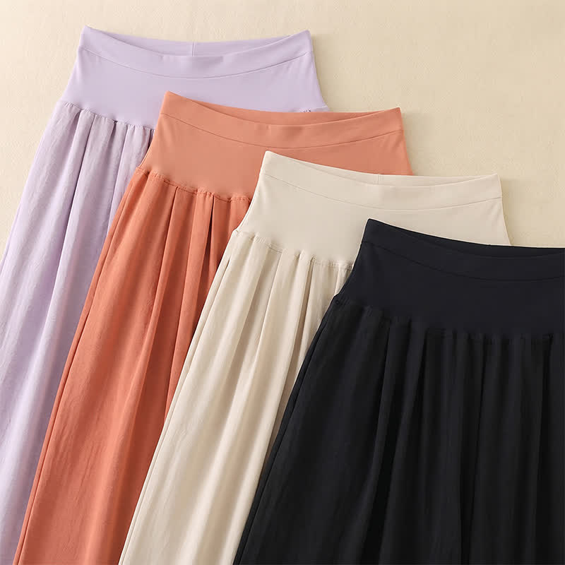 High Waist Draped Wide Leg Pants - image 8